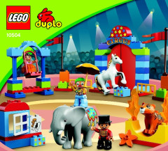 LEGO 10504 instructions page 1 – build guide