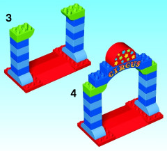 LEGO 10504 instructions page 4 – build guide