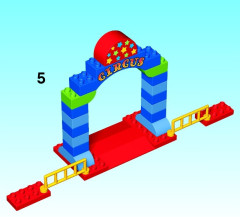 LEGO 10504 instructions page 5 – build guide