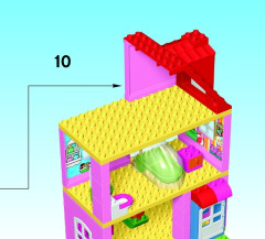 LEGO 10505 instructions page 13 – build guide