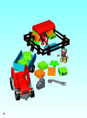 LEGO 10524 instructions page 8 – build guide