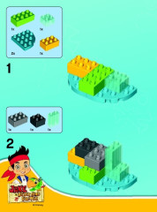 LEGO 10526 instructions page 8 – build guide