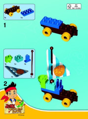 LEGO 10539 instructions page 2 – build guide