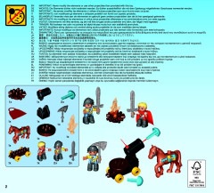 LEGO 10577 instructions page 2 – build guide