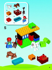LEGO 10582 instructions page 9 – build guide