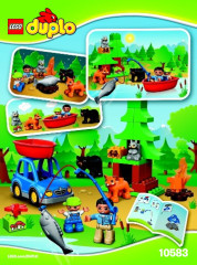 LEGO 10583 instructions page 1 – build guide