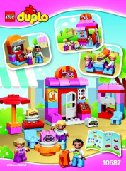 LEGO 10587 instructions page 1 – build guide