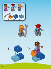 LEGO 10590 instructions page 2 – build guide