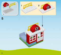 LEGO 10593 instructions page 10 – build guide