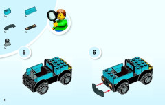 LEGO 10667 instructions page 8 – build guide