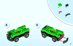 LEGO 10667 instructions page 9 – build guide