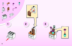 LEGO 10668 instructions page 8 – build guide