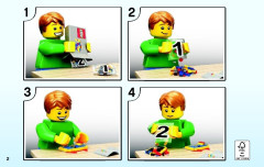 LEGO 10669 instructions page 2 – build guide