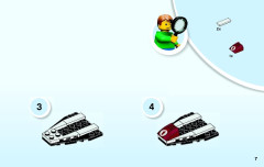 LEGO 10669 instructions page 7 – build guide