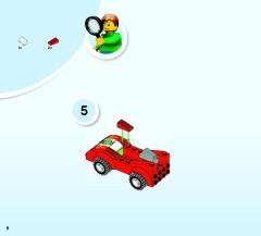 LEGO 10673 instructions page 8 – build guide