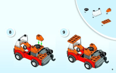 LEGO 10673 instructions page 9 – build guide