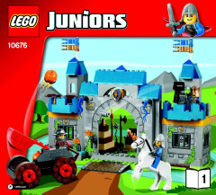 LEGO 10676 instructions page 1 – build guide