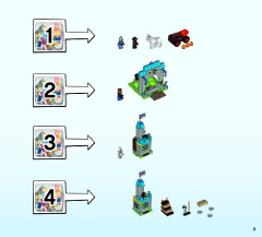 LEGO 10676 instructions page 3 – build guide