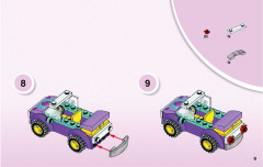 LEGO 10677 instructions page 9 – build guide