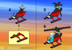 LEGO 1068 instructions page 2 – build guide