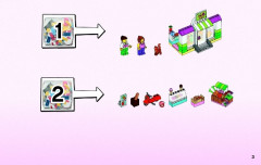 LEGO 10684 instructions page 3 – build guide