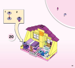 LEGO 10686 instructions page 55 – build guide