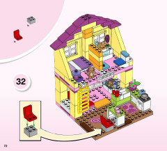 LEGO 10686 instructions page 72 – build guide