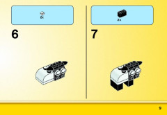 LEGO 10692 instructions page 9 – build guide