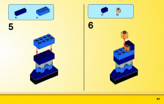LEGO 10693 instructions page 43 – build guide