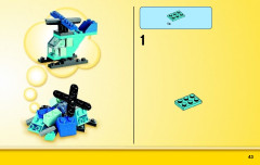 LEGO 10695 instructions page 43 – build guide