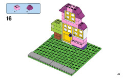 LEGO 10698 instructions page 49 – build guide