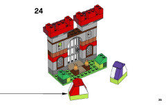 LEGO 10698 instructions page 35 – build guide