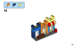 LEGO 10698 instructions page 45 – build guide