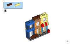 LEGO 10698 instructions page 49 – build guide