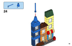 LEGO 10698 instructions page 55 – build guide