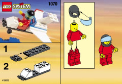 LEGO 1070 instructions page 1 – build guide