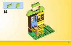 LEGO 10702 instructions page 43 – build guide