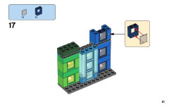 LEGO 10703 instructions page 21 – build guide