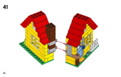 LEGO 10703 instructions page 72 – build guide