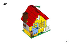 LEGO 10703 instructions page 73 – build guide
