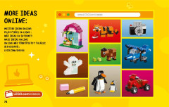 LEGO 10703 instructions page 74 – build guide