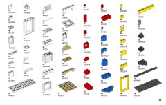 LEGO 10703 instructions page 77 – build guide
