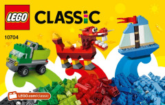 LEGO 10704 instructions page 1 – build guide