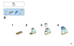 LEGO 10704 instructions page 23 – build guide