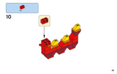 LEGO 10704 instructions page 45 – build guide