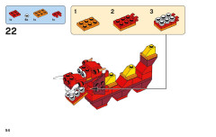 LEGO 10704 instructions page 54 – build guide