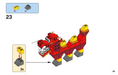 LEGO 10704 instructions page 55 – build guide