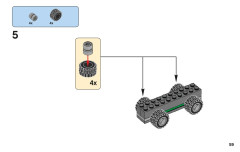 LEGO 10704 instructions page 59 – build guide