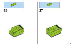 LEGO 10704 instructions page 73 – build guide