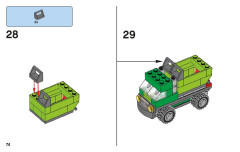 LEGO 10704 instructions page 74 – build guide